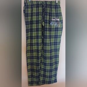 NFL Team Apparel Seahawks Women’s Sleepwear Flannel Pants Small NEW